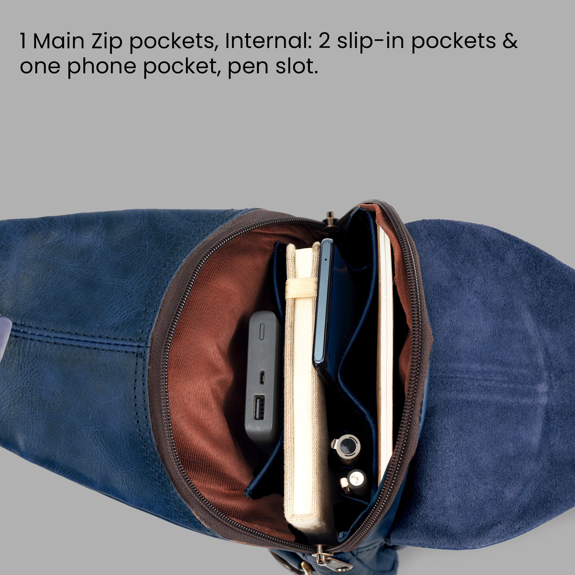 The Sleek Swing Blue