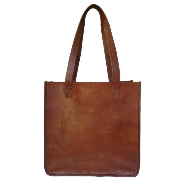 Genuine Leather Tote Shoulder Bag for Women