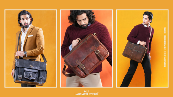 How to Style Your Leather Messenger Bag from 9 AM to 9 PM: One Bag, Many Looks