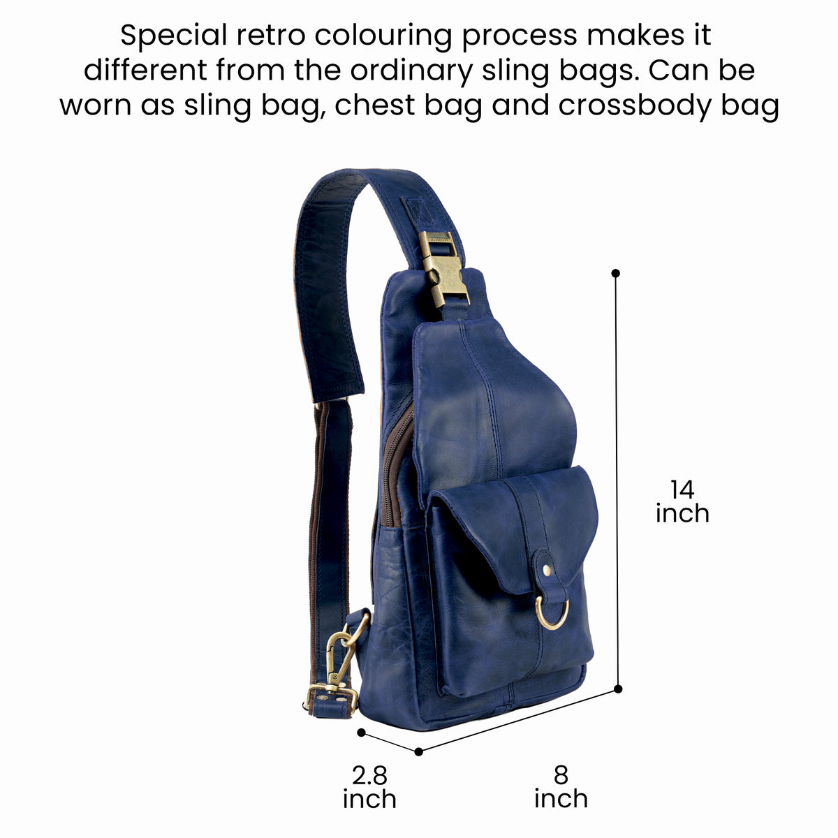 The Sleek Swing Blue