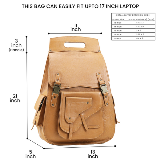 The Elegant Expanse Camel Brown