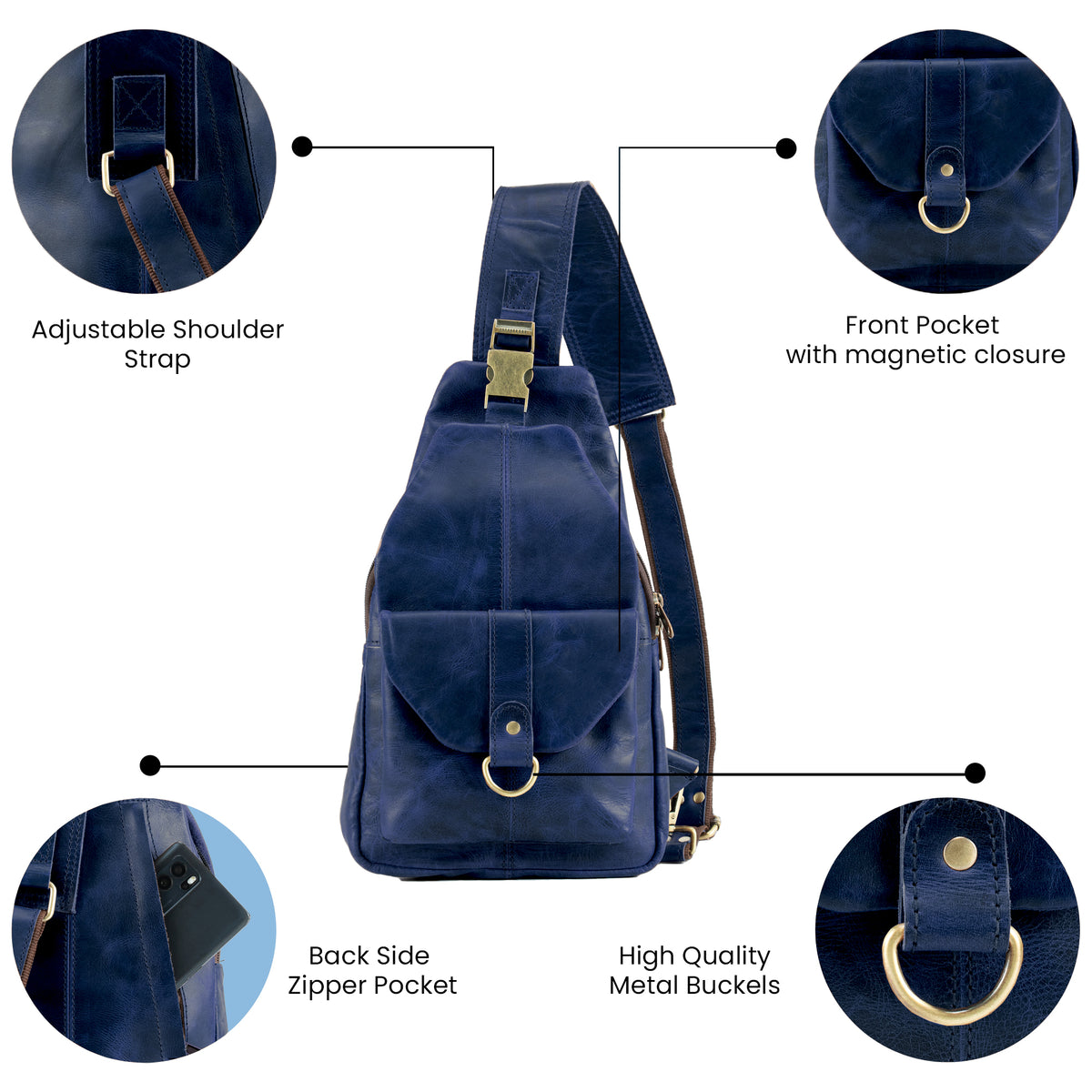 The Sleek Swing Blue