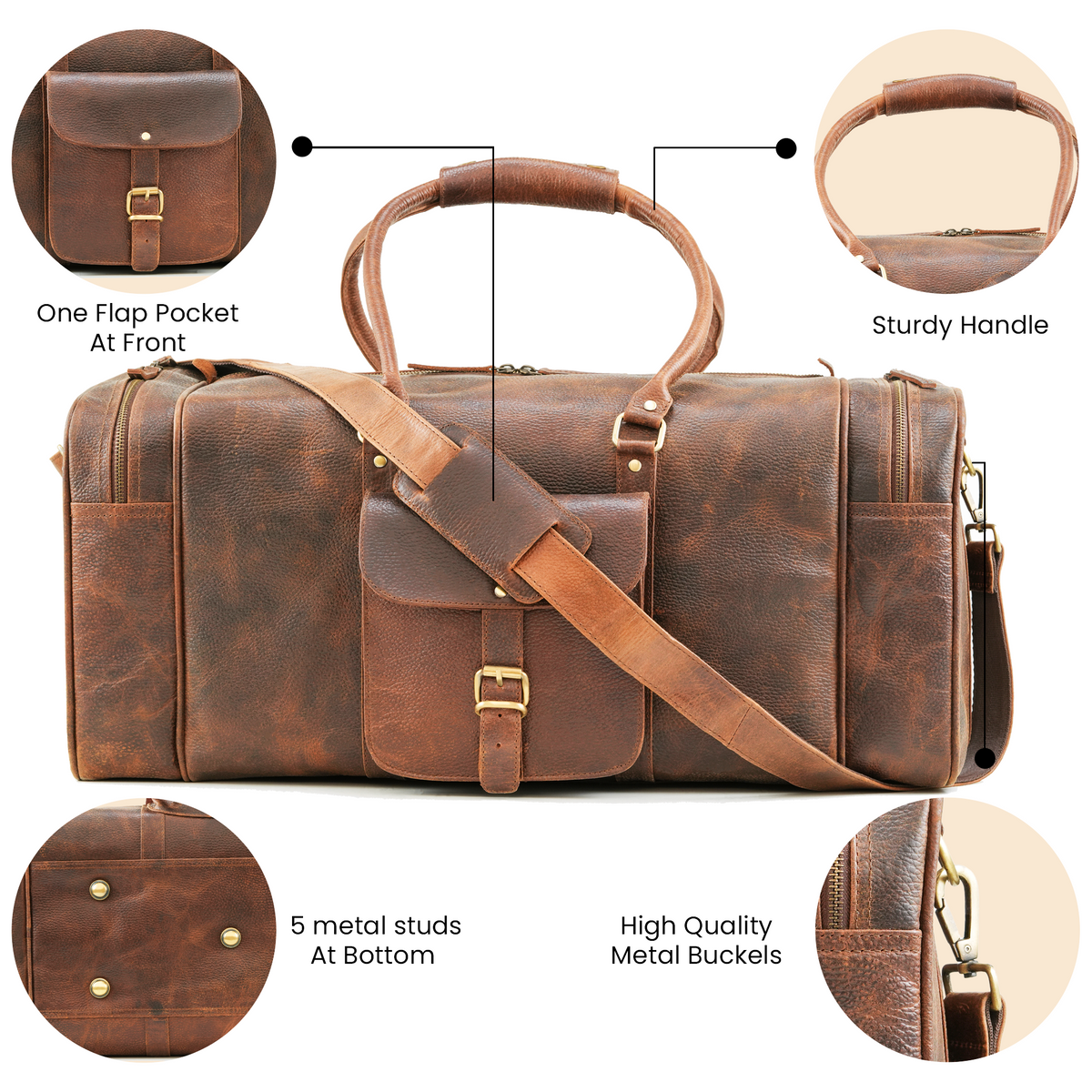The Mettle Pebble Duffle