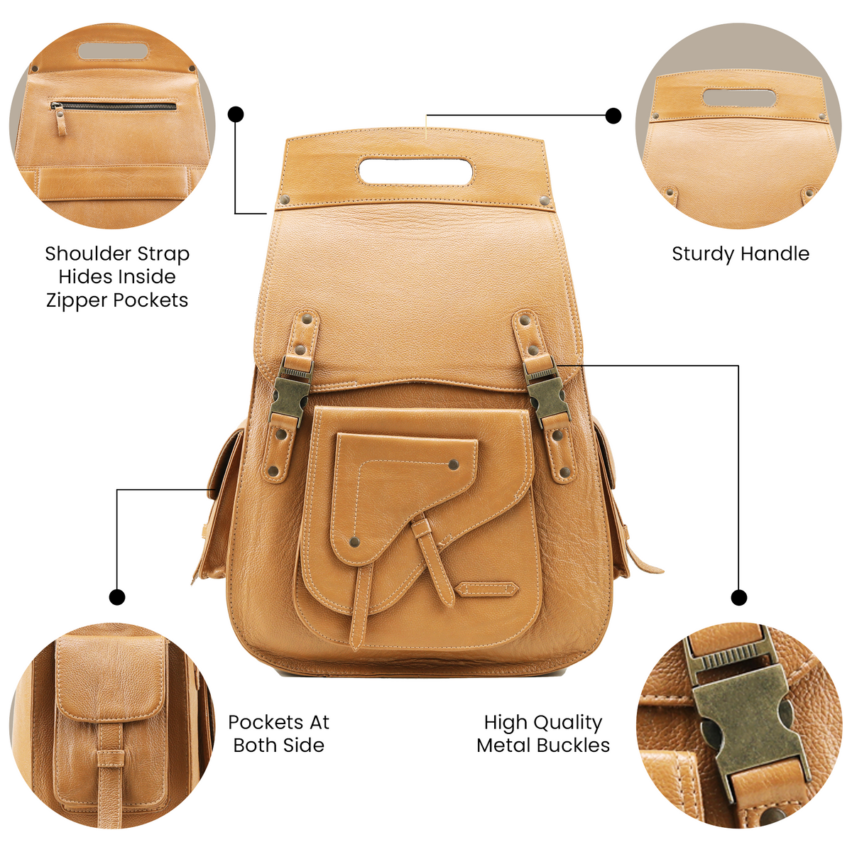 The Elegant Expanse Camel Brown