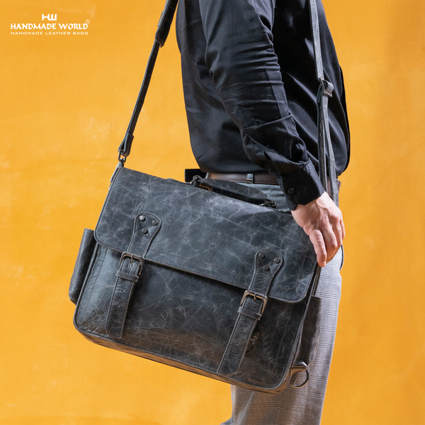 convertible leather messenger backpack Briefcase For Women - Leather vintage and functional.You can use it as a backpack.shoulder bag or messenger bag according to different occasions Convertible Leather Backpack Messenger Bag,