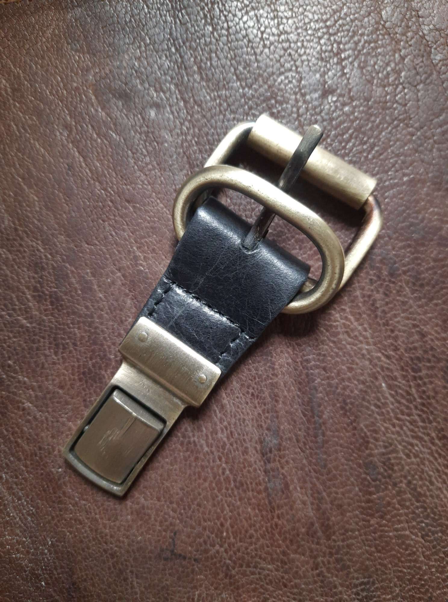 Leather Bag's Push Lock & Buckle 1.25 Inch