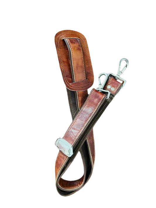 Leather Luggage Strap Handmade World 