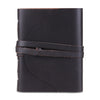 Plain Black Leather Journal Notebook