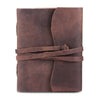 Plain Brown Buffalo Leather Journal Notebook
