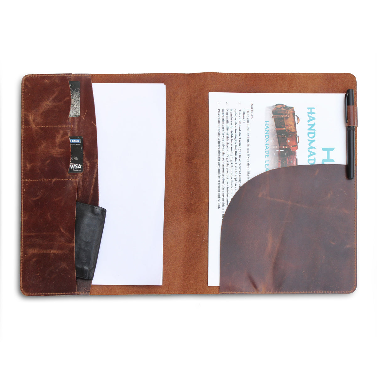 Multi Utility Genuine Leather Portfolio