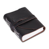 Plain Leather Notebook Journal with Leather Strap