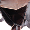 Open View Of Brown Bucket Adjustable Strap