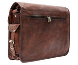 3D View of Genuine Leather Messenger Bag