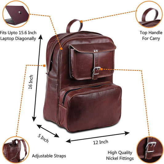 The Cider Jumbo | Leather Backpack