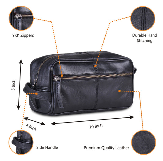 The Blaze Black Toiletry