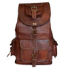 Original Large Leather Casual Travel Backpack Bag