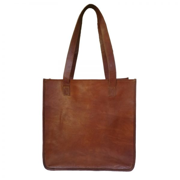 Genuine Leather Tote Shoulder Bag for Women 